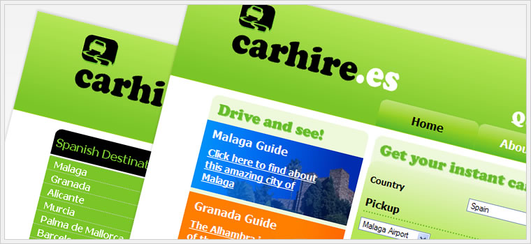 carhire.es carhire.es - Andalucia Web Solutions Case Study