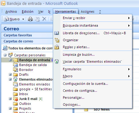 Microsoft Outlook 2007 Wizard - General Email Account Settings