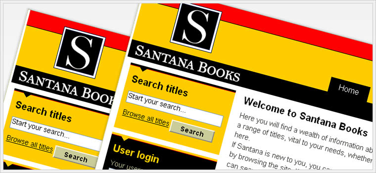 Santana Books - Andalucia Web Solutions Case Study