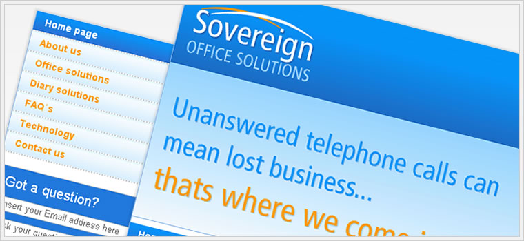 Sovereign Office Solutions - Andalucia Web Solutions Case Study